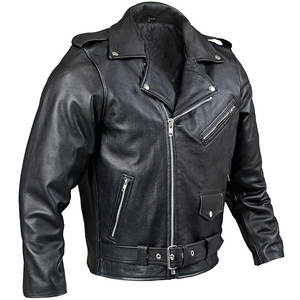 Veste en cuir de moto durable pour hommes, manches longues à fermeture éclair, meilleure vente, nouveauté, sport personnalisé, imperméable, coupe-vent et respirant - Product Image 3