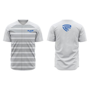 Venta al por mayor personalizada de moda Jersey de béisbol transpirable sublimación camisa con estilo único para juegos conjuntos - Product Image 2