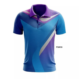 Sublimación personalizada sólido para camisa para hombres ropa deportiva secado rápido transpirable antiarrugas poliéster manga corta equipo uniforme - Product Image 6