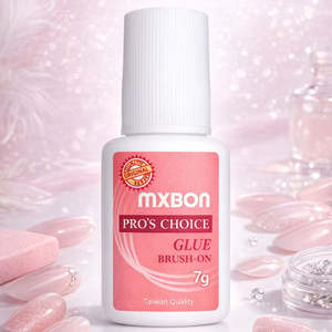 Colle à ongles Mxbon 7g à séchage rapide pour faux ongles et adhésif liquide résineux puissant pour décorations d'ongles - Product Image 2