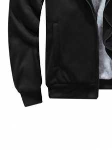 ชุดวอร์มผู้ชายผ้าฟลีซแบบกำหนดเอง ขายส่ง เสื้อฮู้ดซิป กางเกงจ็อกเกอร์ ชุดกีฬา รับผลิตแบบ OEM แบรนด์ส่วนตัว สำหรับธุรกิจ B2B - Product Image 5