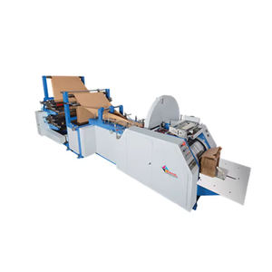 Sac de nourriture à fond en V avec impression de sac en papier kraft entièrement automatique faisant la machine - Product Image 3