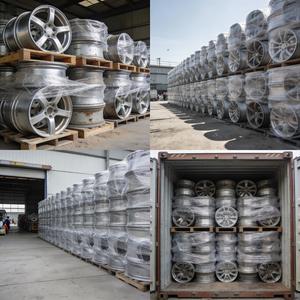 Chatarra de Ruedas de Aleación de Aluminio, 99% de Ruedas Completas para Exportación y Reciclaje - Product Image 2