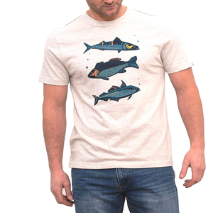 Camisetas Personalizadas al por Mayor para Hombre, Ligeras, de Algodón y Fibra de Bambú, Extra Grandes, Transpirables y Ecológicas, con Impresión 3D en Relieve - Product Image 4