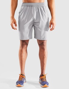 Pantalones cortos deportivos de entrenamiento para correr de verano de 5 pulgadas para hombre, pantalones cortos atléticos de poliéster con cintura elástica de secado rápido, transpirables - Product Image 3