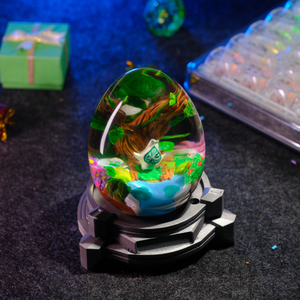 Lámpara de resina personalizada, lámpara de resina Snolax, luz nocturna personalizada, lámpara de epoxi Pokémon, lámpara art déco, regalo personalizado, regalo hecho a mano - Product Image 2