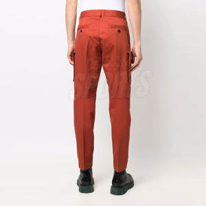 กางเกงคาร์โก้แฟชั่นผู้ชายทรงสลิมฟิตกางเกงคาร์โก้สวมใส่สบายกางเกงคาร์โก้ - Product Image 3