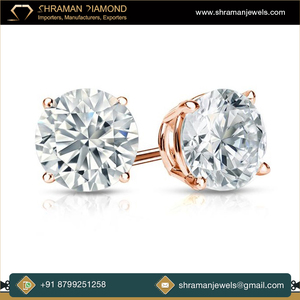 ขายส่งเครื่องประดับเพชรชาร์แมน เงินแท้ 925 ต่างหูแบบสั่งทำทรงเรขาคณิตวินเทจ ประดับเพชรโมอิสซาไนต์ VVS ระยิบระยับ เหมาะสำหรับงานปาร์ตี้ - Product Image 2