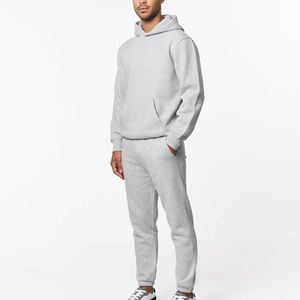 Manteau d'hiver pour hommes 100% coton personnalisé coupe ample 6XL sweat à capuche en coton lourd avec motif solide mode d'usine américaine - Product Image 6