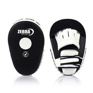 Venta al por mayor logotipo personalizado boxeo MMA Kickboxing almohadillas tailandesas de cuero Focus Punch mitones entrenamiento punzonado mitones con precios competitivos - Product Image 6