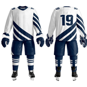 Uniforme de Hockey sobre Hielo Personalizado, Cómodo, Impreso, 100% Poliéster, Unisex, Alta Calidad, Servicio OEM, Precio Razonable - Product Image 2