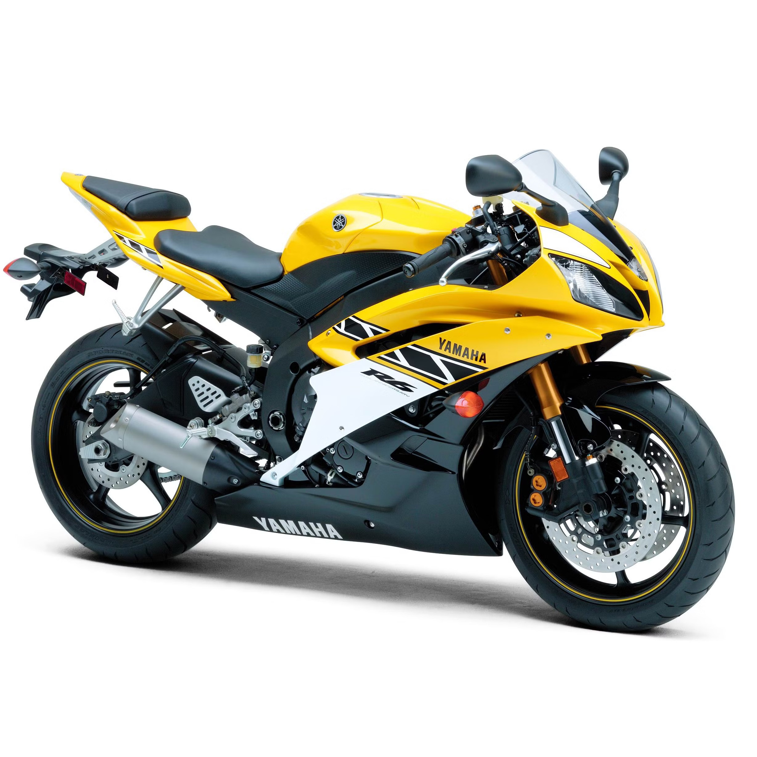 YAMAHAヤマハYZF-R6(2017年)？ ZXMT製タンクカバー イエロー Glossy Black Injection Gas Fuel Tank Cover For YAMAHA YZF R6