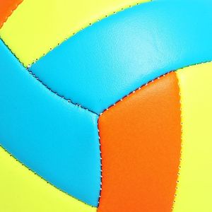 Piccola palla da pallavolo per bambini in PVC colorata di dimensioni leggere 2 per i bambini che giocano al coperto Soft Training Souvenir regalo - Product Image 5