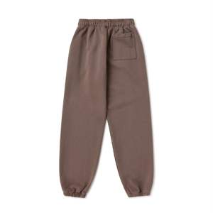 Topshow Custom Logo Streetwear Snow Wash Heavyweight <b>Jogger</b> <b>Baggy</b> Sun Faded Cotton Fleece Distressed Acid Wash Sweatpants <b>Men</b> - Product Image 1