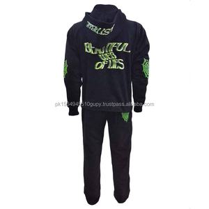 Conjunto de chándal personalizado para hombre, chándal de algodón para correr, chándal de dos piezas con estampado en 3D - Product Image 2