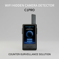 C1PRO Détecteur de caméra WiFi haute sensibilité de notre propre usine, portée 0-30m, fonction liste blanche, mini caméra espion intelligente sans fil 2.4GHz