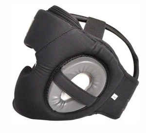 Protector de cabeza de cuero definitivo de alta calidad para boxeo, MMA y Muay Thai Guard Made protectores de cabeza de entrenamiento - Product Image 1