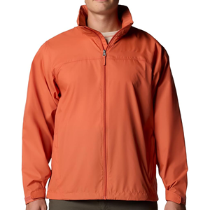 Unisex Winter Streetwear Windproof Quick Dry High Quality Polyester/Nylon Lightweight Full Length Rain Jacket Stand Collar - Product Image 3