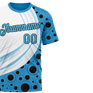 Camiseta de hombre transpirable de secado rápido de talla grande con diseño personalizado Camiseta de diseño de sublimación para hombre de talla adulta - Product Image 3