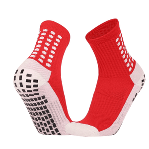 Vente en gros de chaussettes athlétiques de football pour hommes au meilleur prix dernière conception antidérapante en polyester antibactérien pour le football - Product Image 1