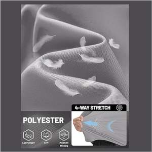 Conception personnalisée OEM T-shirts de fitness à séchage rapide pour hommes T-shirt de course à pied en polyester respirant avec logo propre T-shirt de vente en gros - Product Image 4