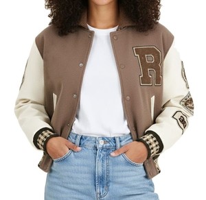 Chaquetas Varsity Personalizadas para Hombre, Fabricante de Ropa Urbana, Chaquetas Letterman con Parches Bordados, Chaquetas de Béisbol de Lana Chenilla - Product Image 3