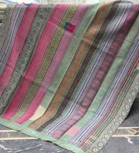 Colchas Kantha Vintage Reversibles con Diseño Floral, 100% Algodón, Hechas a Mano, para Uso en el Hogar y Hoteles, Precio al por Mayor - Product Image 4