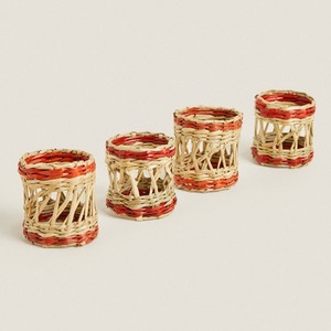 Servilleteros de Pasto Marino a Precio de Fábrica, Anillos para Servilletas de Pasto Marino, Decoración de Mesa para Cumpleaños - Product Image 4