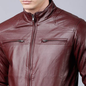 Chaqueta de Motociclismo de Diseño Nuevo y Calidad Premium 2026, Chaqueta de Cuero Genuino para Invierno, Chaqueta de Cuero con Material de Alta Calidad - Product Image 6