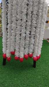 สายห้อยพวงมาลัยดอกบัวประดิษฐ์สำหรับตกแต่งงานแต่งงานและปาร์ตี้อินเดียขายดี Sangeet mehandi - Product Image 4