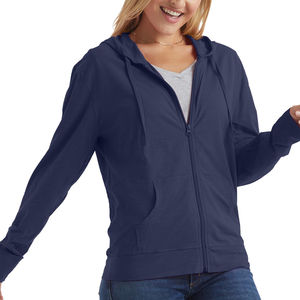 Sudadera con Capucha de Alta Calidad a Bajo Precio, Transpirable, Informal, para Mujer, de Manga Larga, Gruesa y Pesada, con Cierre - Product Image 3