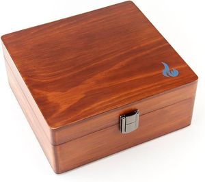 CAJA DE MADERA MOVIMIENTO TEMPORAL FUNCIONAL CAJA DE MADERA DESLIZANTE TERMINADA que proporciona caja de madera caja de regalo de madera tradicional de madera - Product Image 5