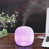 Diffuseur d'arômes USB portable 100ML pour spa de bureau à domicile-Mini diffuseur d'huiles essentielles avec prise américaine
