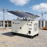 Sistema de Almacenamiento de Energía Leton C&I, Sistema de Energía Móvil Fuera de la Red con Panel Solar Plegable, Generador Híbrido Solar Diésel