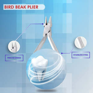 Alicates Dentales Manuales al por Mayor, Alicates de Ortodoncia de Acero Inoxidable para Formar Arco Facial, Certificación CE de SurgiRight - Product Image 2