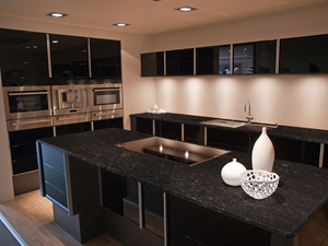 <b>Tan</b> Brown Polished Big Slab Granite Slab Durable Traditional Hotel Use - Product Image 5