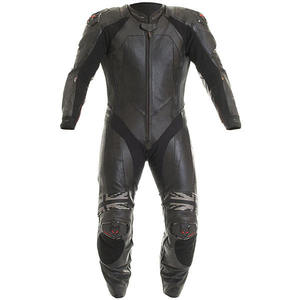 Combinaison de course en cuir personnalisée OEM, veste et pantalon de course automobile unisexe, techniques imprimées, respirant, léger - Product Image 3