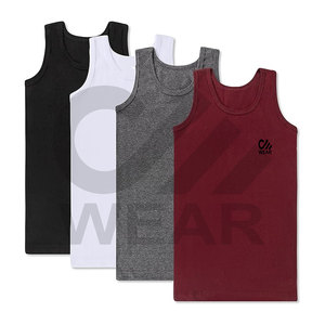 ขายส่งผู้ชายทําจากเสื้อกล้ามยางตัดคุณภาพดีที่สุดพร้อมการตัด มีทุกขนาดและสี - Product Image 2