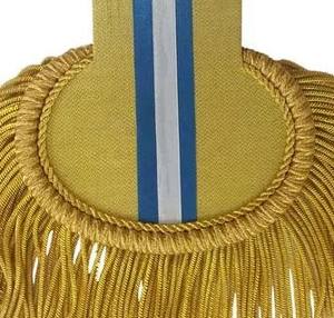 Charreteras bordadas personalizadas de alta calidad, demanda OEM para tablero de hombro uniforme/accesorio de almohadilla para uniformes - Product Image 3