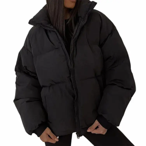 Chaqueta Impermeable de Lona con Capucha y Logotipo Frontal para Hombre y Mujer, Diseño Casual de Invierno, Tejido de 480g - Product Image 1