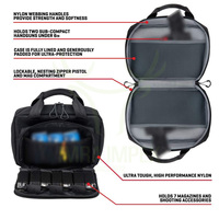 Kotak Pistol Premium Imra Impex terbuat dari Nilon Balistik dengan Pemisah Neoprene Desain Aman dan Bergaya Tas Pistol.
