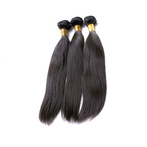 ราคาโรงงานขายส่ง ผมอินเดียแท้แบบเรียงเส้น 100% ผมเวอร์จินตรง แบบเย็บด้วยเครื่องจักร  แบบสองชั้น  ต่อผมแท้ - Product Image 4