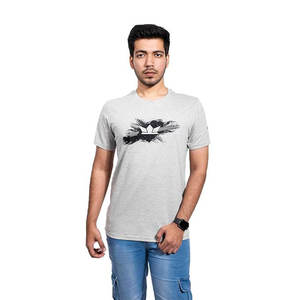 Camiseta personalizada de algodón de alta calidad para hombre, camiseta de gran tamaño de peso pesado en blanco, Camisetas estampadas para hombre - Product Image 1