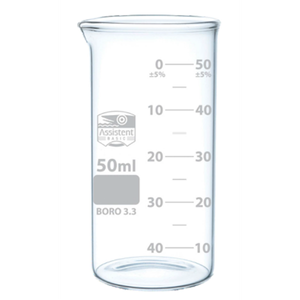 Becher, forma alta, con graduazione, vetro borosilicato 3.3 - Product Image 1