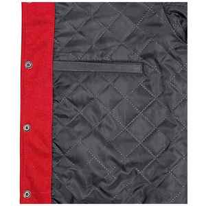 Chaqueta de béisbol de algodón para hombre, logo personalizado, venta al por mayor, 2022 - Product Image 5