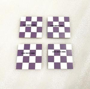 Posavasos Premium de madera y resina para decoración del hogar para bebidas, forma cuadrada para mesa, taza, tazas de cerveza, alfombrillas y almohadillas, vajilla, corcho de sublimación - Product Image 5