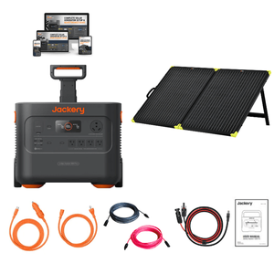 Jackery Explorer 2,000 PLUS - Estación de Energía Portátil de 2,042 Wh / 3,000 W + Elige Tu Paquete Personalizado |   Kit Solar Completo - Product Image 1