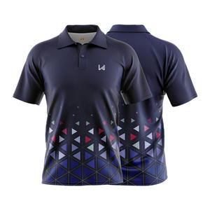 Polo en maille anti-rides de luxe pour homme W4G, 100% coton, manches courtes, meilleure qualité, pas de MOQ - Product Image 5