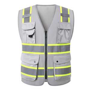 Chaleco de seguridad personal de seguridad de construcción Ropa DE SEGURIDAD reflectante de trabajo de alta visibilidad - Product Image 4
