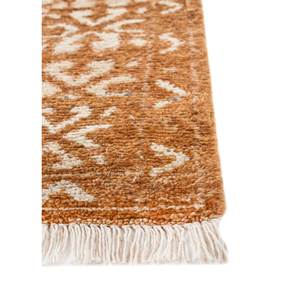 Alfombra Clásica Afgana de Lana Roja y Naranja, Tejida a Mano, Rectangular, para Hogar y Pasillo, Patrón Geométrico - RE-1159 - Product Image 4